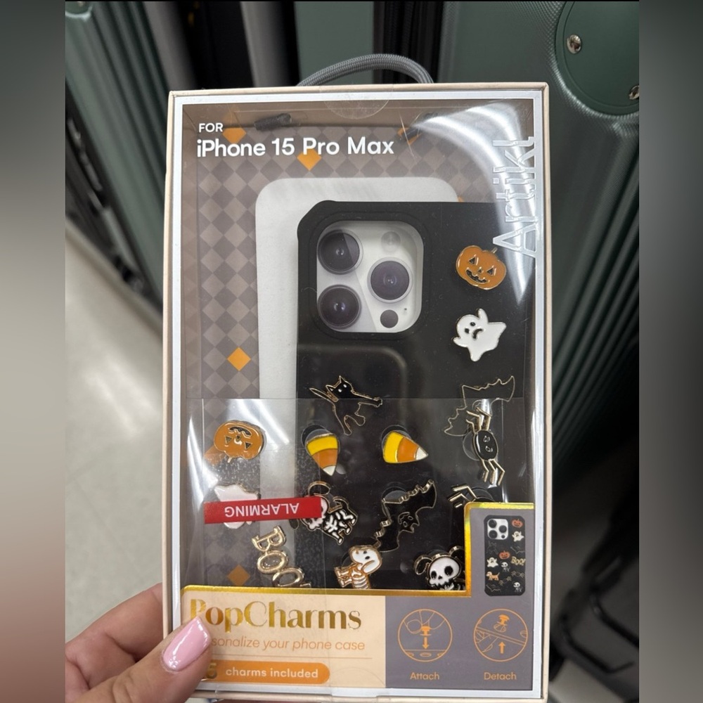 Artikl iPhone 15 Pro Max Phone Case with Halloween Pop Charms